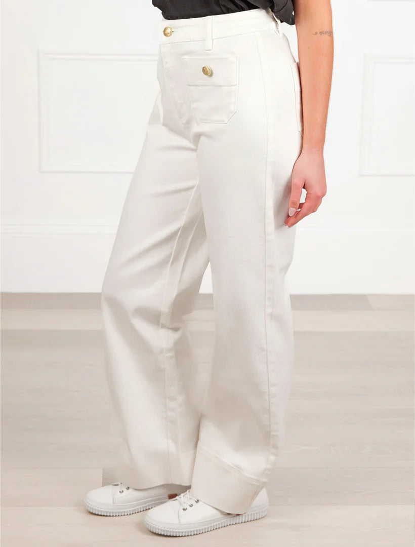 Farrah Denim Jean - White