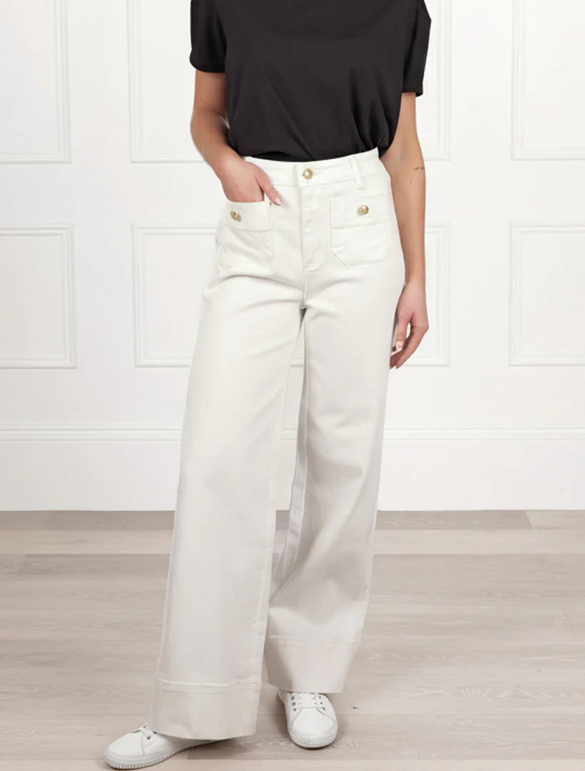 Farrah Denim Jean - White