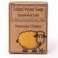 Felted Wool Soap Manuka Honey