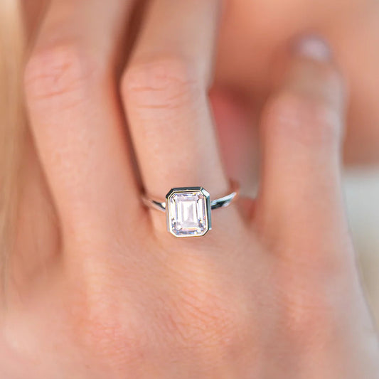 Gabriella Rhodium Ring