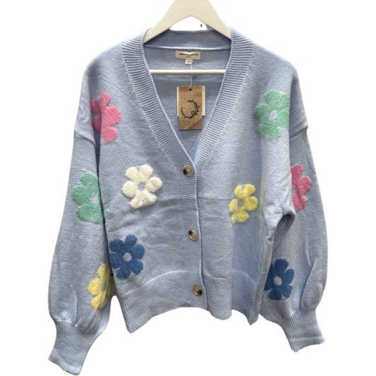 Floral Collection Knit Cardigan