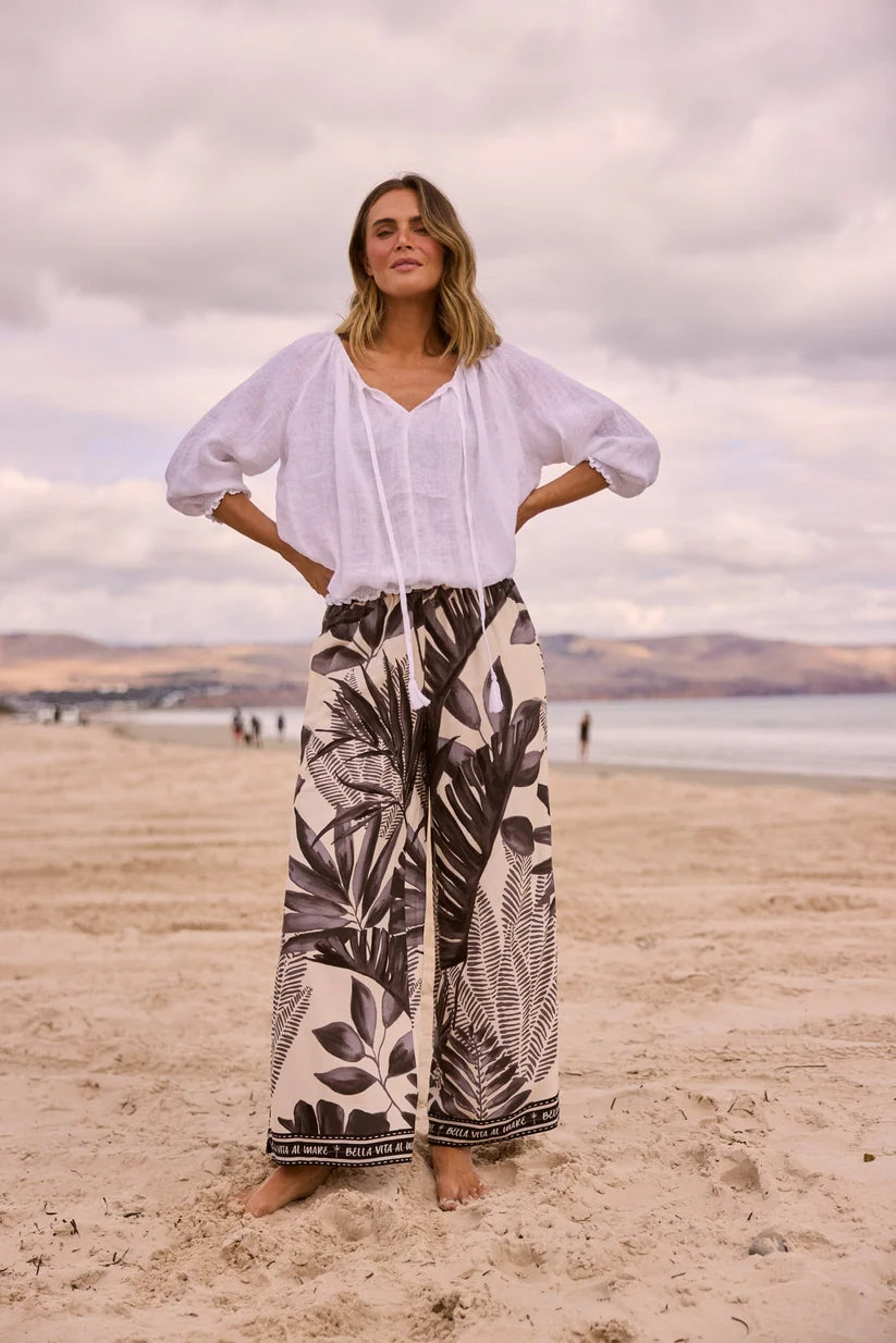 Fly Away Pant - Sunset Palm