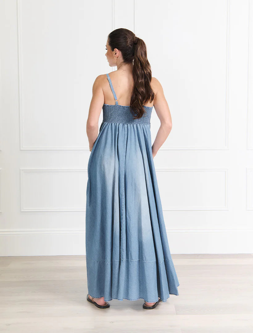 Hetty Denim Sundress