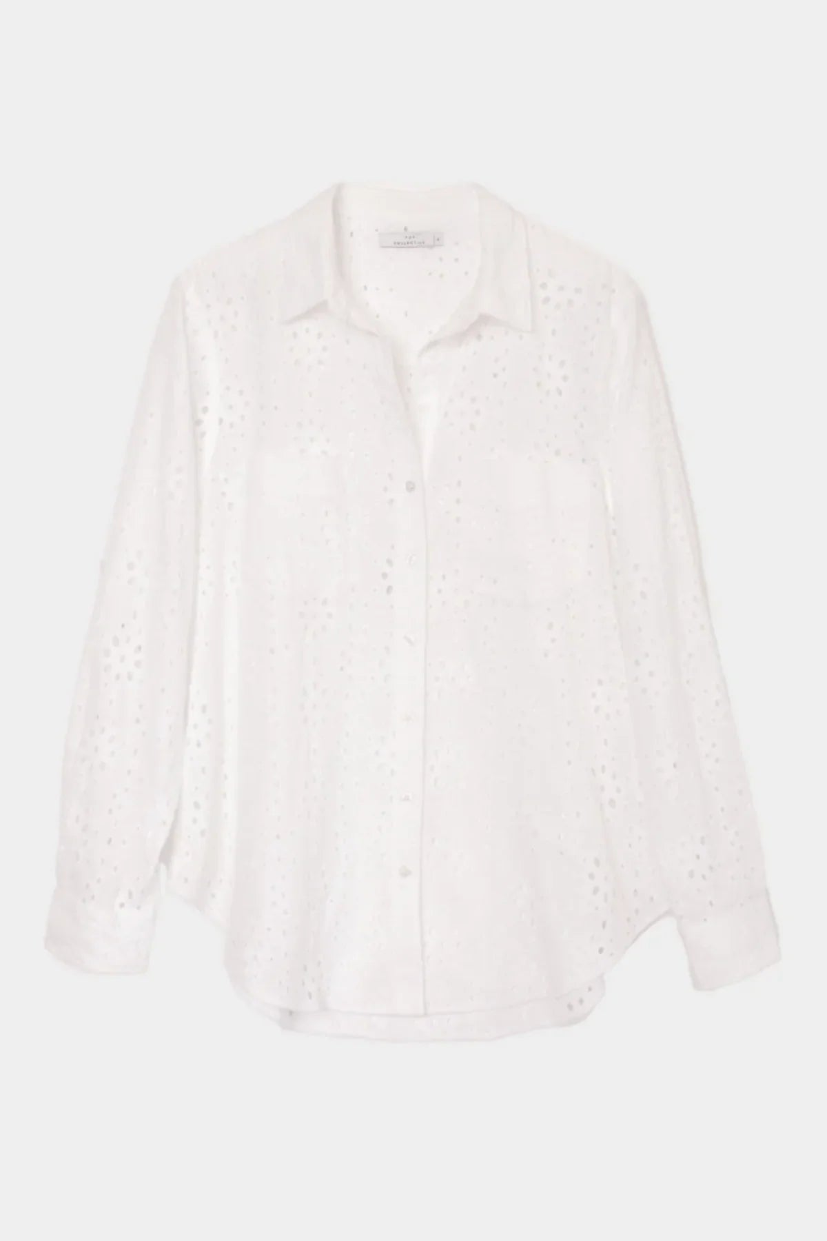 THE BRODERIE SHIRT WHITE