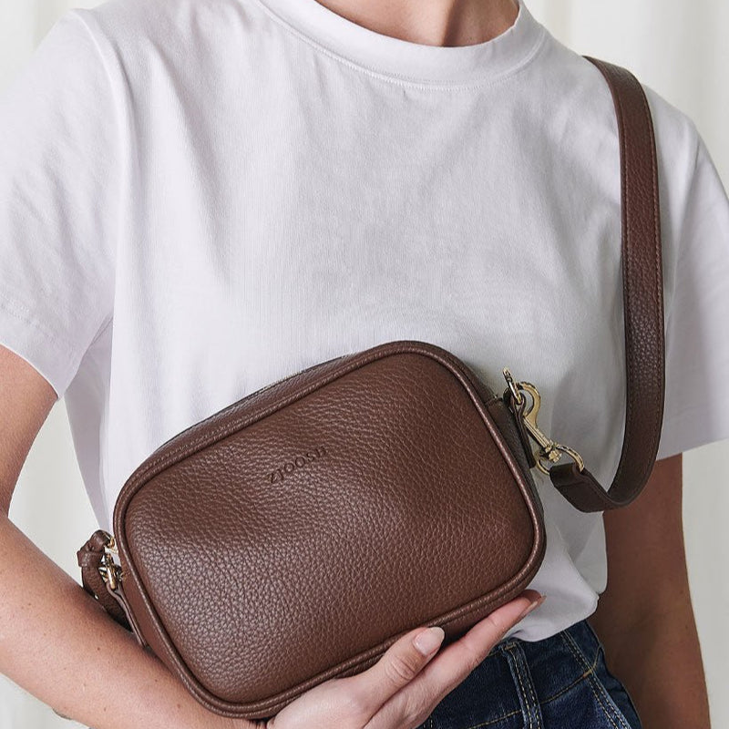 Ruby Sports Cross Body Bag Chocolate