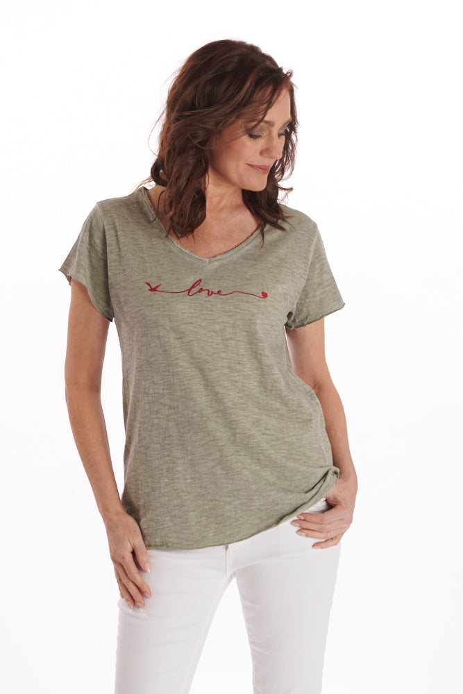 Amor Tee - Khaki