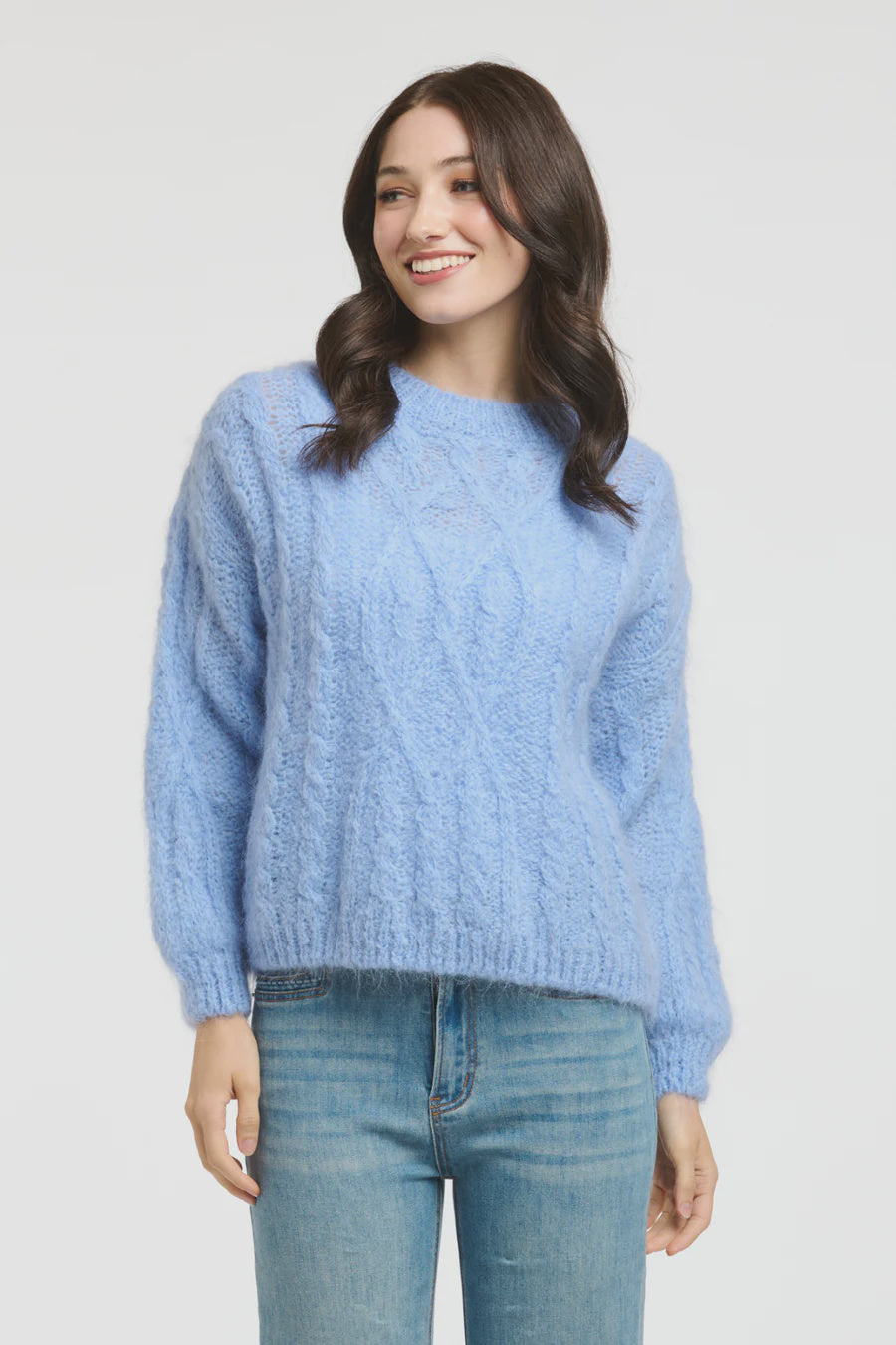 Cable Mohair Knit