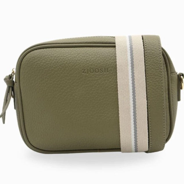 Ruby Sports Cross Body Bag Khaki