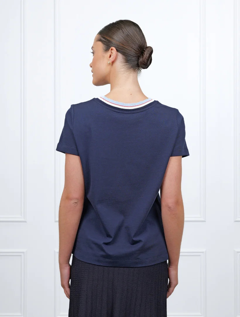 Knit Collar Tee
