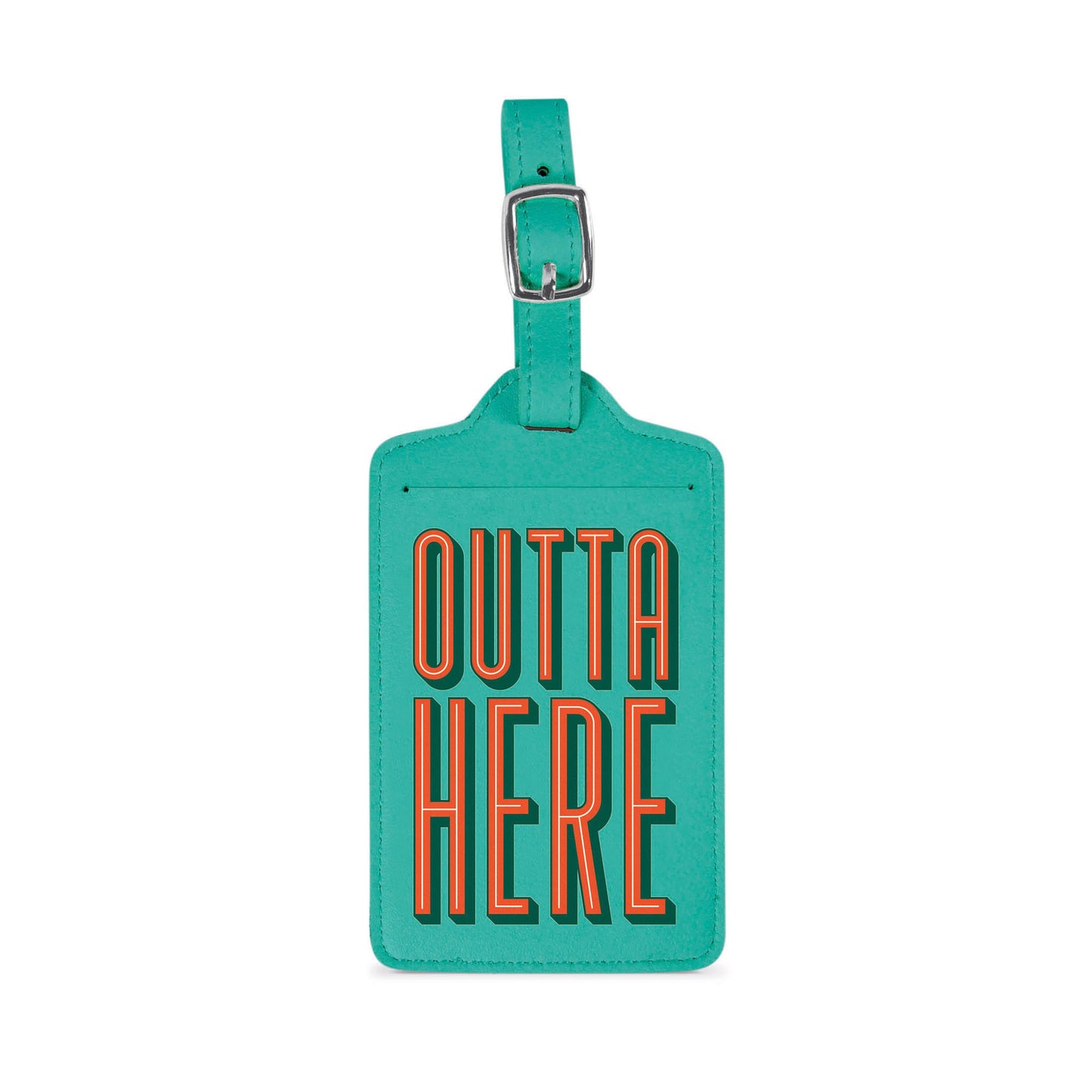 Wander Ware Luggage Tag - Outta Here