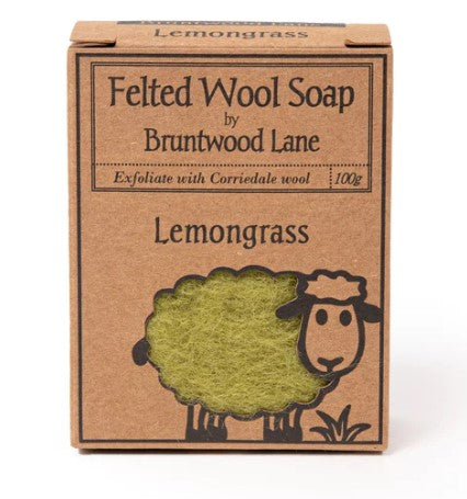 Felted Soap Lemongrass