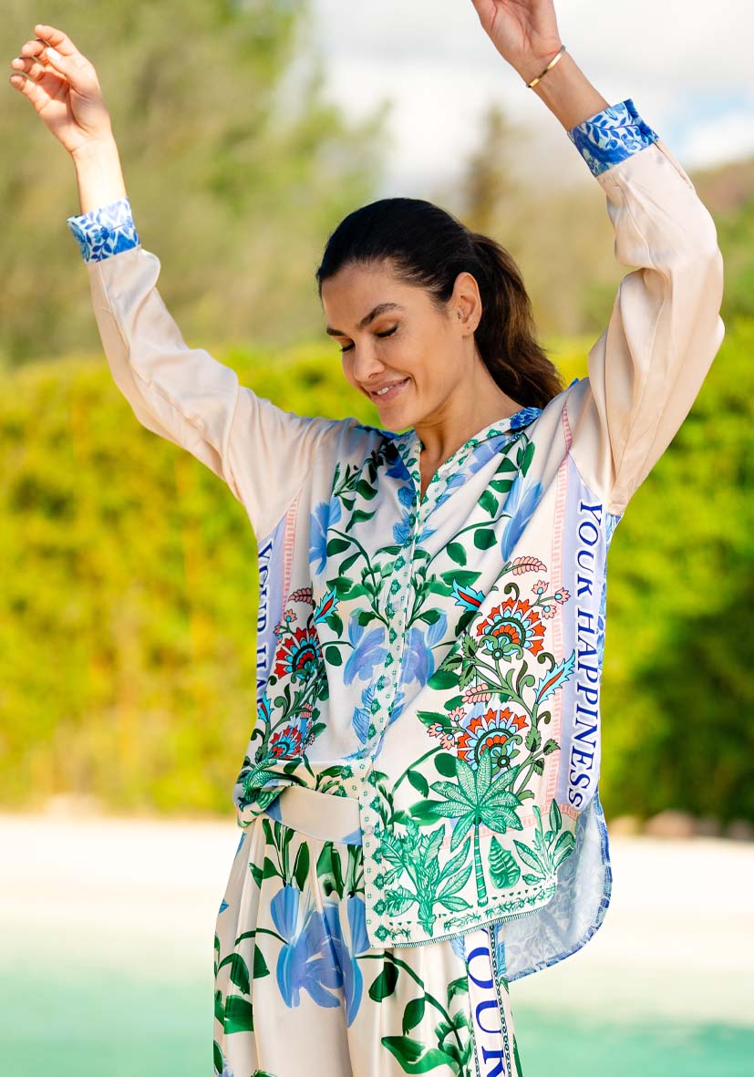 Green Garden Blouse
