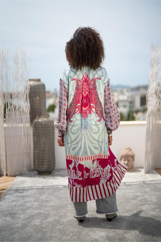 Heart Stitching Midi Dress