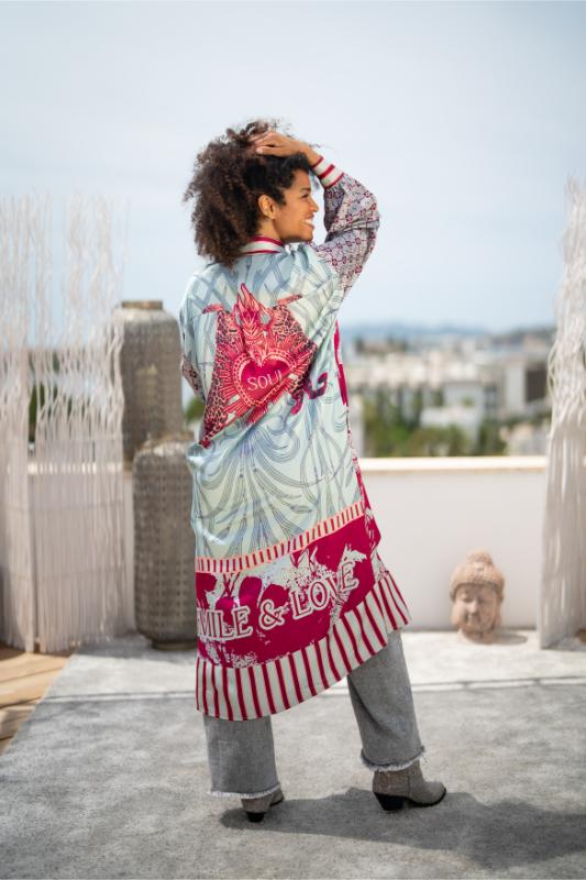 Heart Stitching Midi Dress