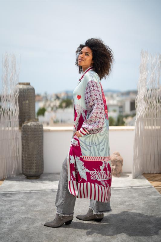 Heart Stitching Midi Dress