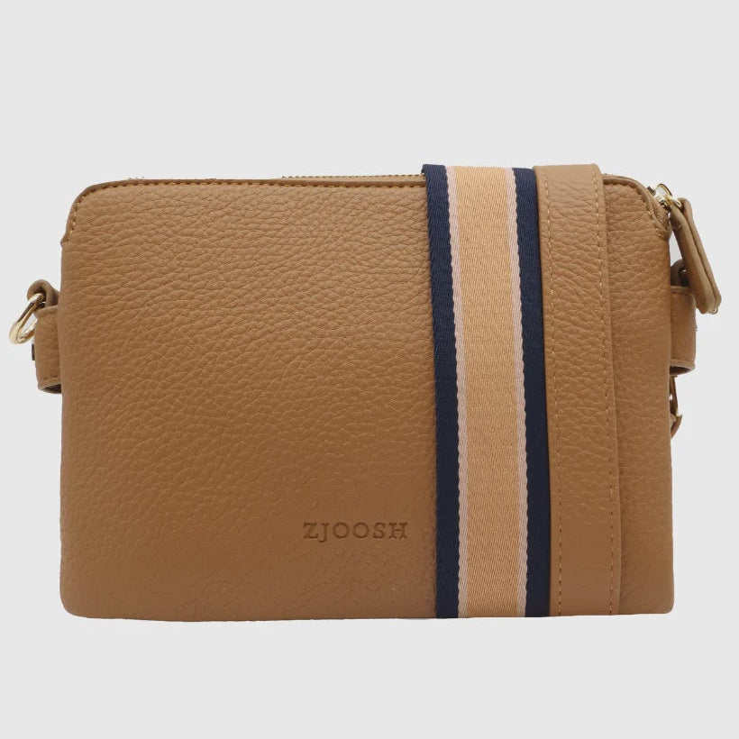 Margaret Cross Body Bag - Tan