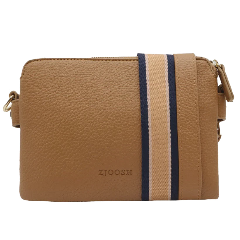 Margaret Cross Body Bag - Tan
