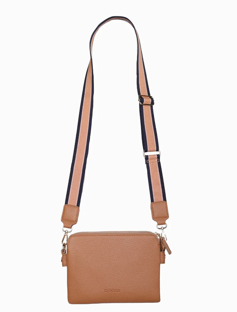 Margaret Cross Body Bag - Tan