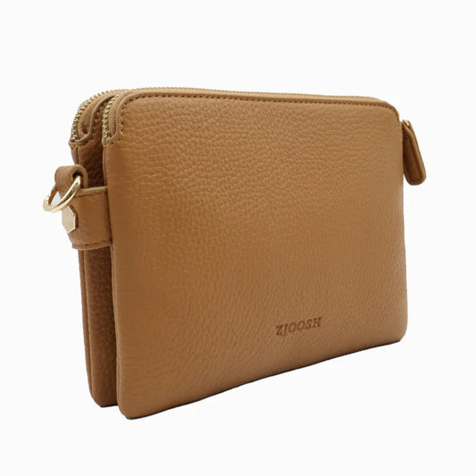 Margaret Cross Body Bag - Tan