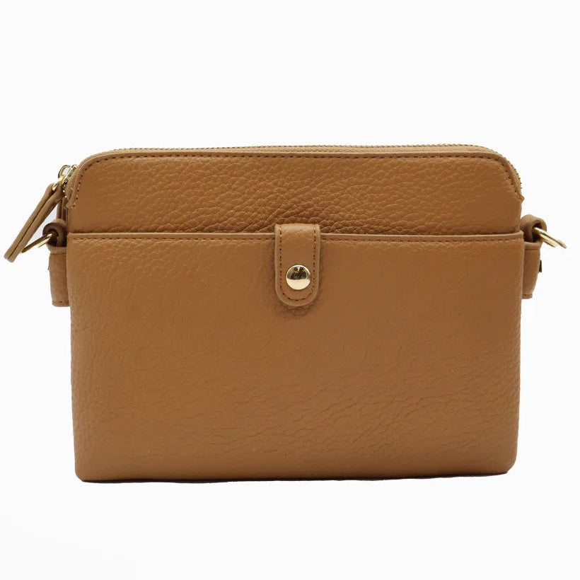 Margaret Cross Body Bag - Tan