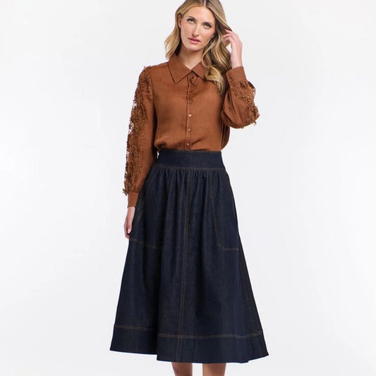 MARION DENIM SKIRT