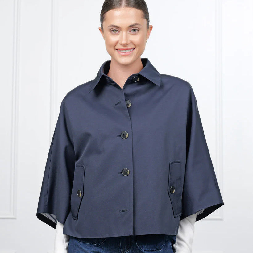 Mia Swing Jacket Navy