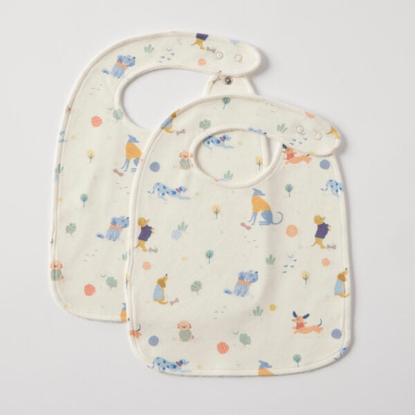 Woof & Wander Jersey Bib Set of 2
