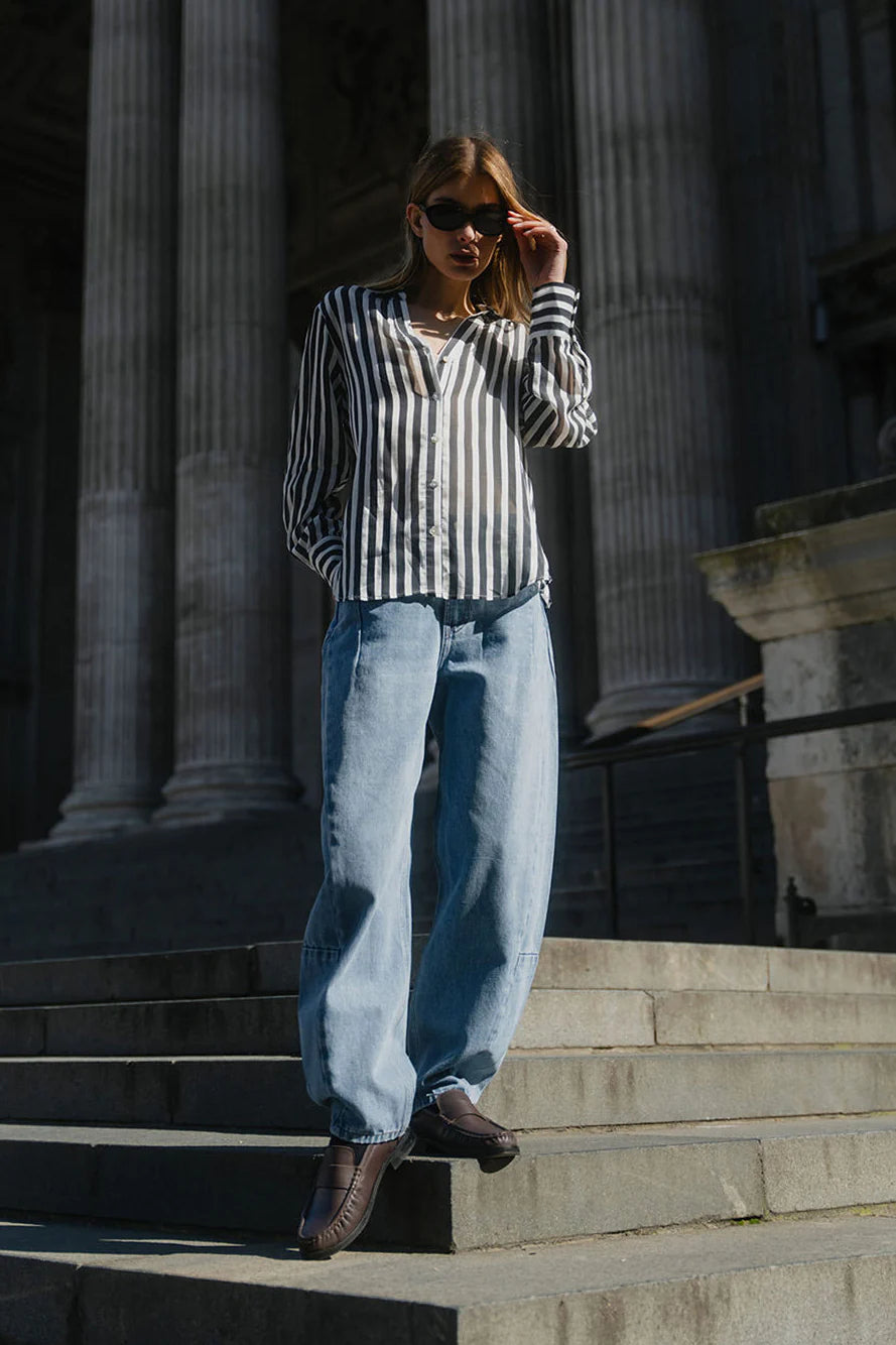 Narrative Black Stripe Shirt