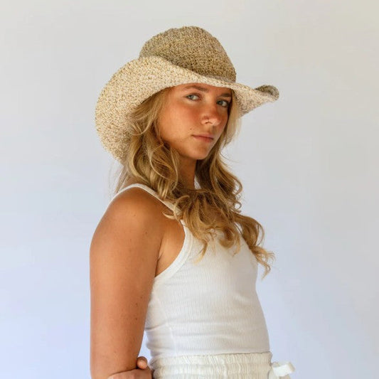 Polly Short Brim Hat - Natural