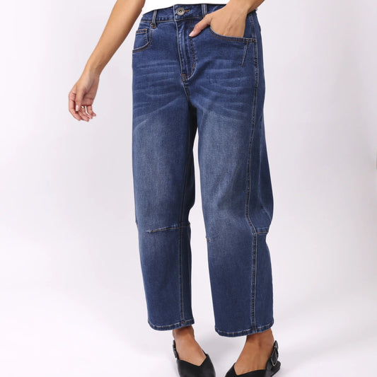 Toni Barrel Jeans