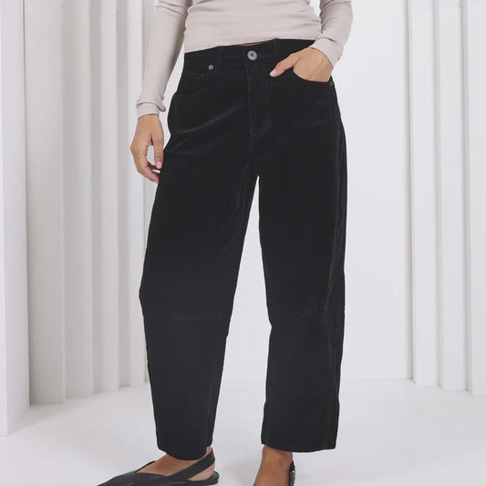 Toni Barrel Corduroy Jean