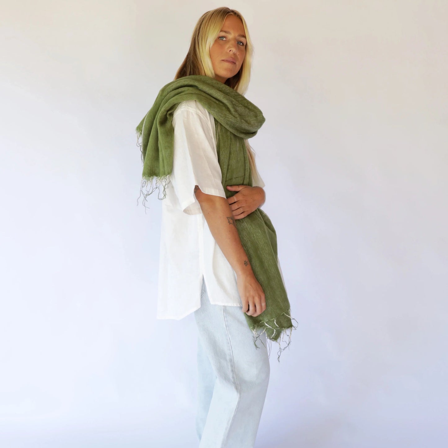 Marabella Shawl - Cactus
