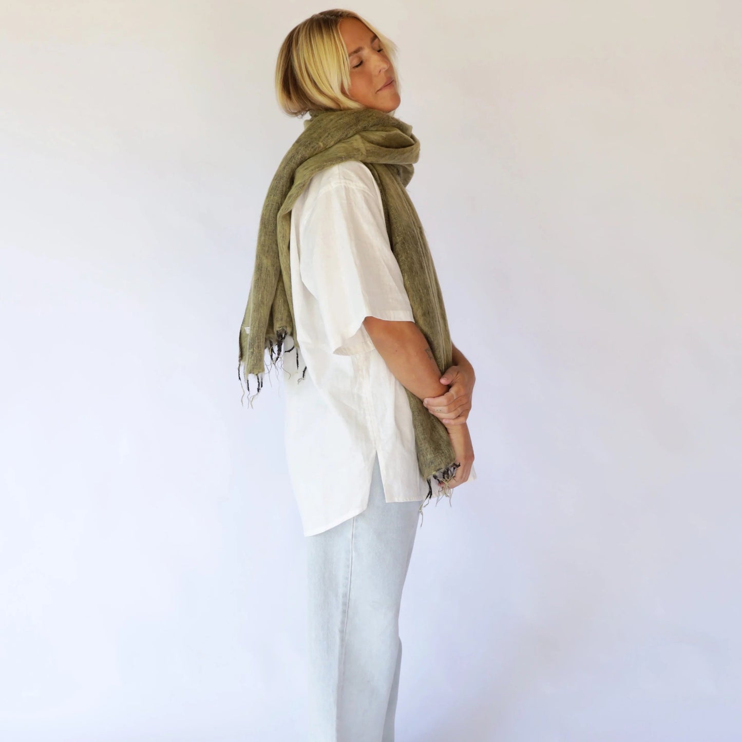 Marabella Shawl - Pistachio