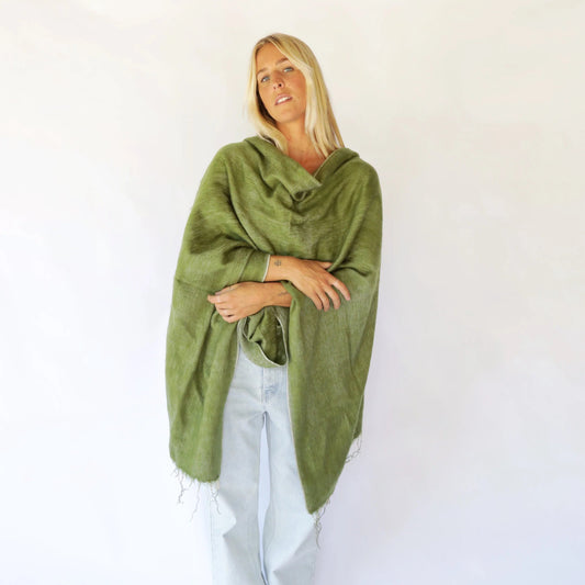 Marabella Poncho - Cactus