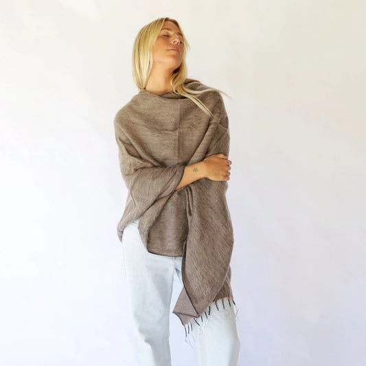Marabella Poncho - Chai