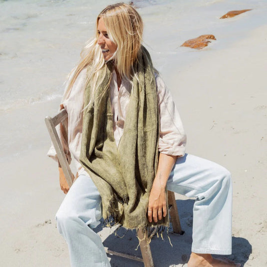 Marabella Shawl - Pistachio