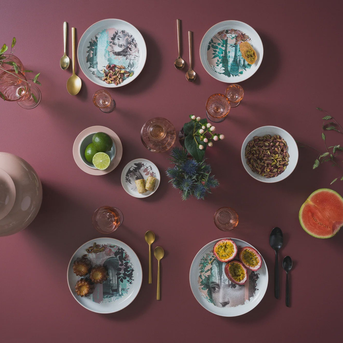 Qing Alhambra Stackble Dishes