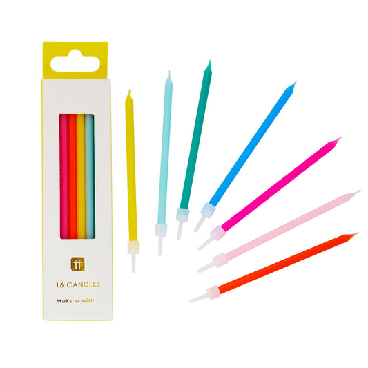Rainbow Brights Candles