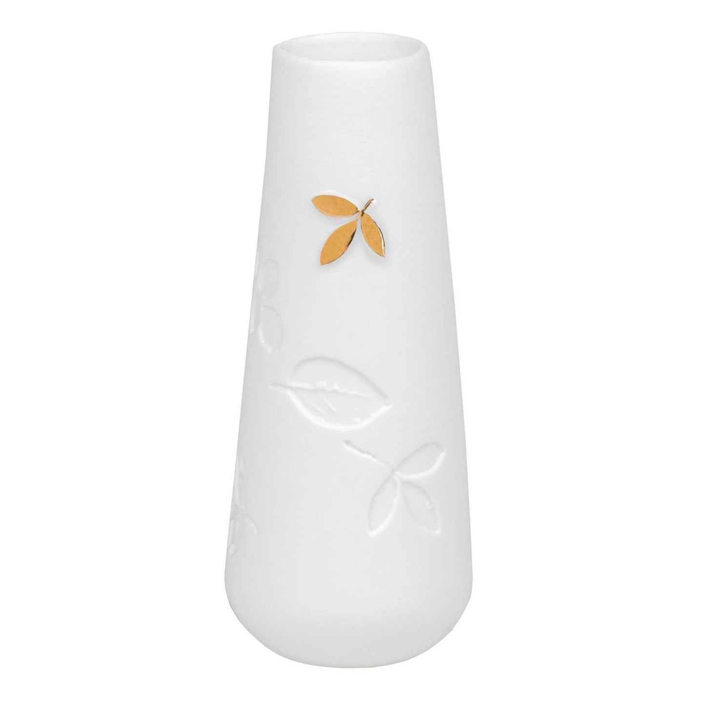 Gold Leaf Mini Vase