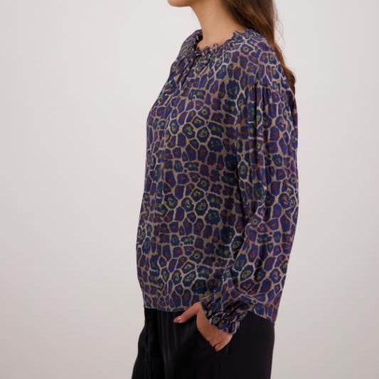 Rumer Top - Antique Leopard