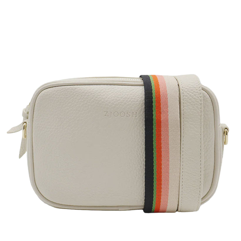Ruby Sports Cross Body Bag Ecru
