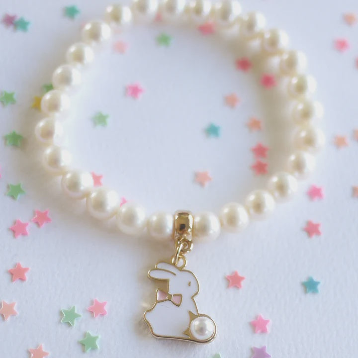 Bunny Pearl Bracelet Boxed