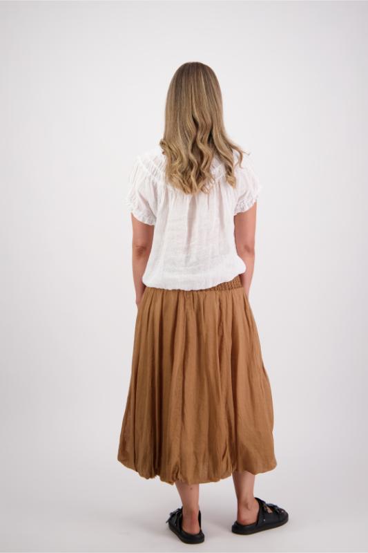 Sarah Skirt - Tan