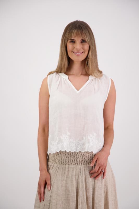 Sara Top - White