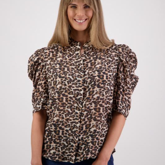 Stevie Shirt - Leopard