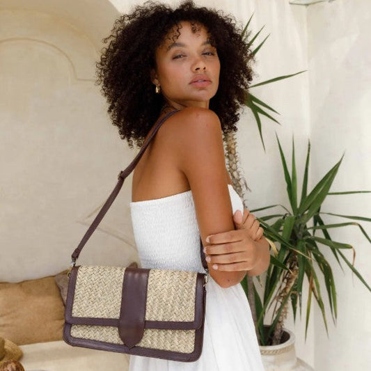 Odette Petite Bag - Textured Noir