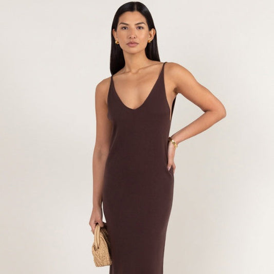 Sofia Dress - Expresso