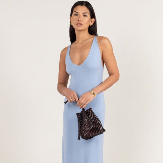 Sofia Dress -Sky Blue
