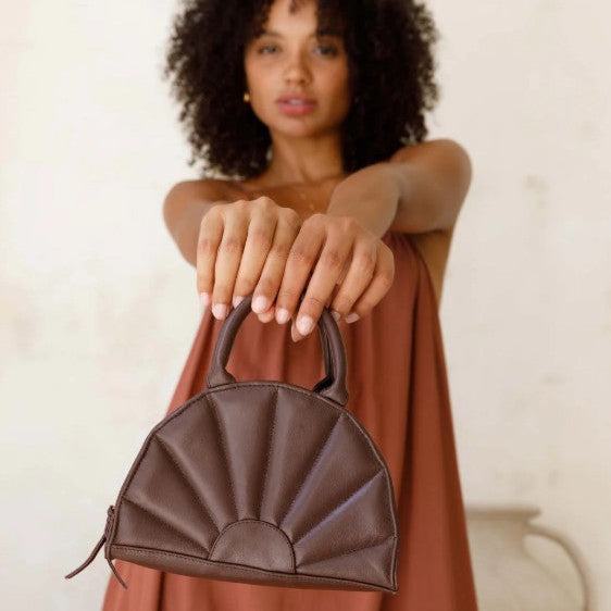 Soleil Mini Tote Bag - Tan