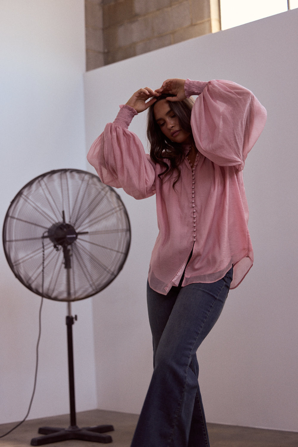 Sylva Blouse - Pink